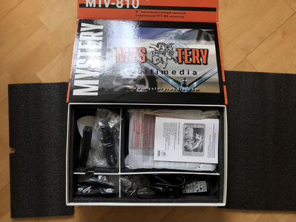 Переносной телевизор mystery MTV-810