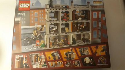 Lego marvel Super Heroes 76108 Решающий бой в Санк