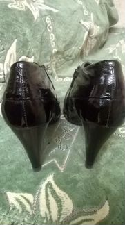 Туфли натуральная лаковая кожа