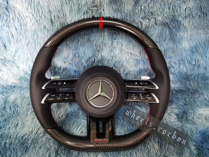 Руль Mercedes 2020 карбон