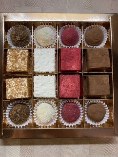 Зефир, птичье молоко, трюфели, кекс