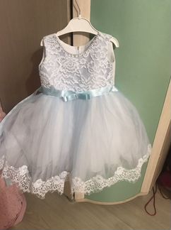 Нарядное платье для девочки 2-3 года