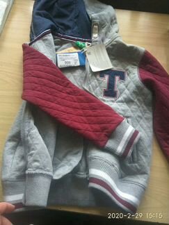 Кофта-жакет новая 128