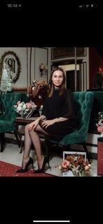 Платье чёрное Zara