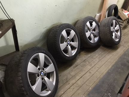 Комплект диски + резина bmw r17