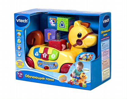 Каталка VTech Обучающий пони (80-111126)