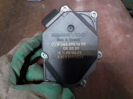 Дросельная заслонка на Mercedes sprinter w906 646