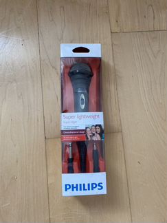 Микрофон Philips для караоке в запечатанной упаков