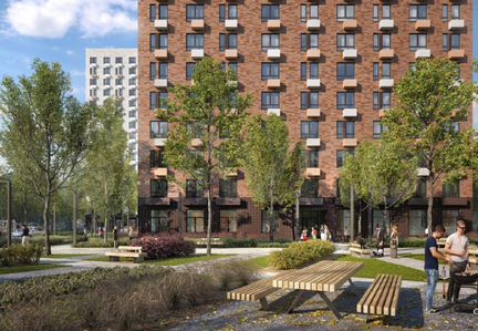 1-к квартира, 34 м², 8/25 эт.