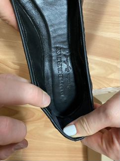 Балетки Burberry 38,5