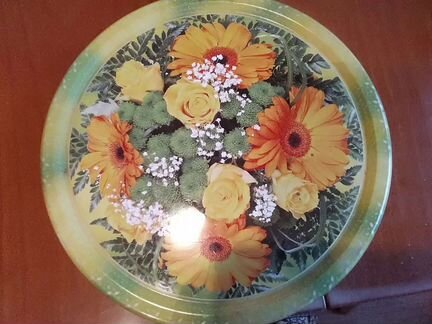 Жесть Коробочки из-под чая, печенья