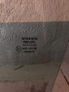 Стекло Volvo S80 (левое)
