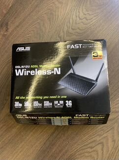 Asus DSL-N12U B1 (черный)