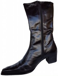 Новые кожанные сапоги hogl, р-р 40