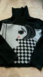 Пакет водолазок с нарядной(4штуки). (5-8лет)