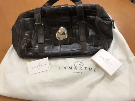 Кожаная сумка Lamarthe