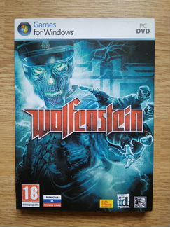 DVD Wolfenstein лицензия 1C