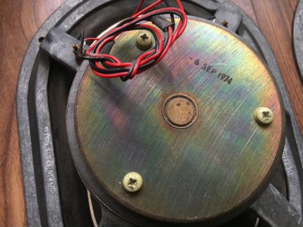 Английские нч динамики KEF B139 - 1974 года
