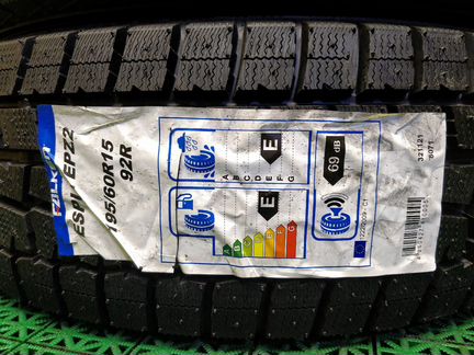 Pезина 195/60 R15 зимняя липучка Falken новая