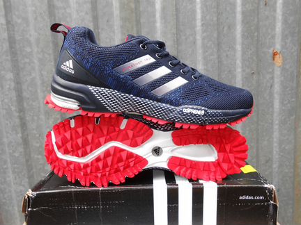 Кроссовки Adidas Marathon (silver metallic) размер