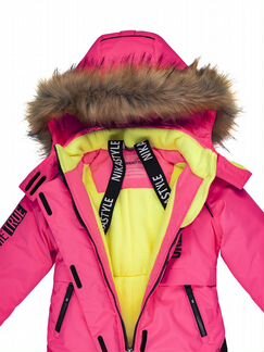 Nikastyle Зимний комбинезон для девочки, 104-116 р