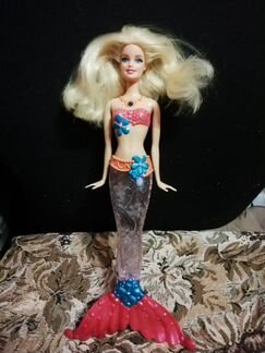 Барби-русалка со светящимся хвостом
