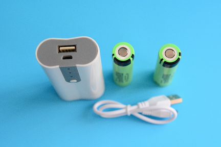 Power Bank разборный на 2 аккумулятора