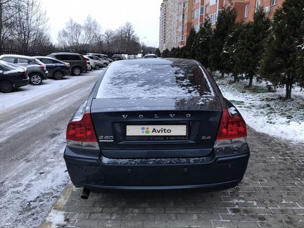 Volvo S60 2.4 AT, 2008, 183 000 км