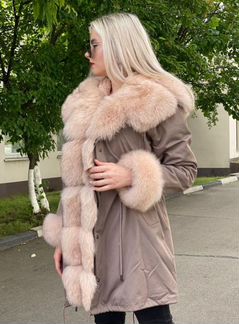 Парка с мехом