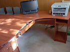 Стол офисный угловой +стол для переговоров объявление продам