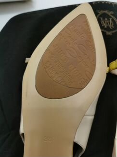 Paolo Conte туфли на низком каблуке