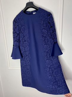 Платье Valentino синее Новое с бирками Оригинал 46
