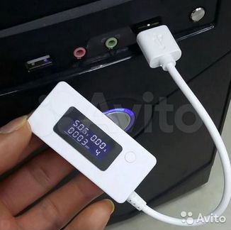 USB тестер напряжения