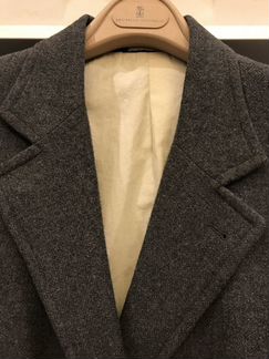 Пальто мужское brunello cucinelli. Кашемир 100