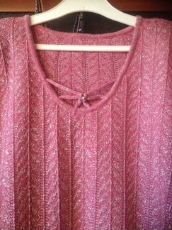 Нарядный джемпер большой кофта