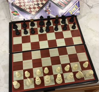 Шахматы (магнитные 3 в 1)