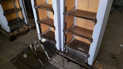 Аппараты для шаурмы на углях