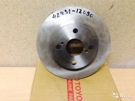 Диск тормозной задний Тойота Королла +