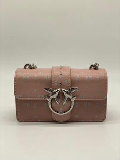 Новая женская сумка клатч Pinko розовая