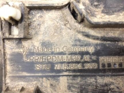 Накладка крыла переднего правого Porsche Cayenne