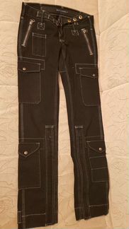 Джинсы женские Ralph Lauren в молниях, заклепках