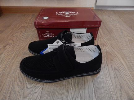 Новые замшевые туфли 41 размер