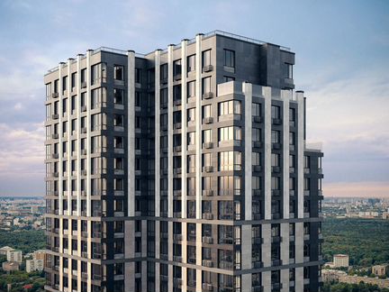 3-к квартира, 89.4 м², 6/26 эт.
