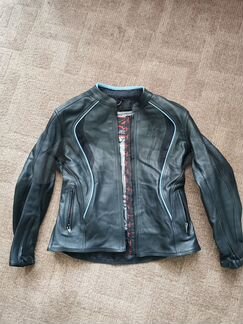 Женская мотокуртка кожа