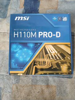 Материнская плата MSI H110M PRO-D