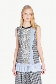 Новый летний топ из хлопка Twin-set оригинал