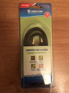 Компьютерный кабель USB 2.0 defender