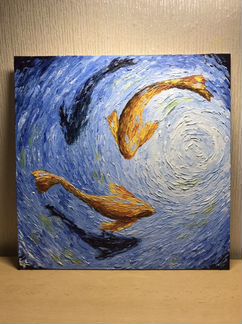 Картина “Золотые рыбки”