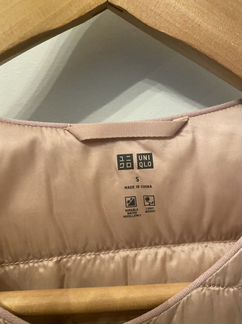 Женская куртка uniqlo пуховик тонкий S