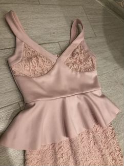 Вечернее платье розовое